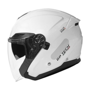 CAPACETE GP TECH OPEN OF669 PEROLIZADO ABERTO