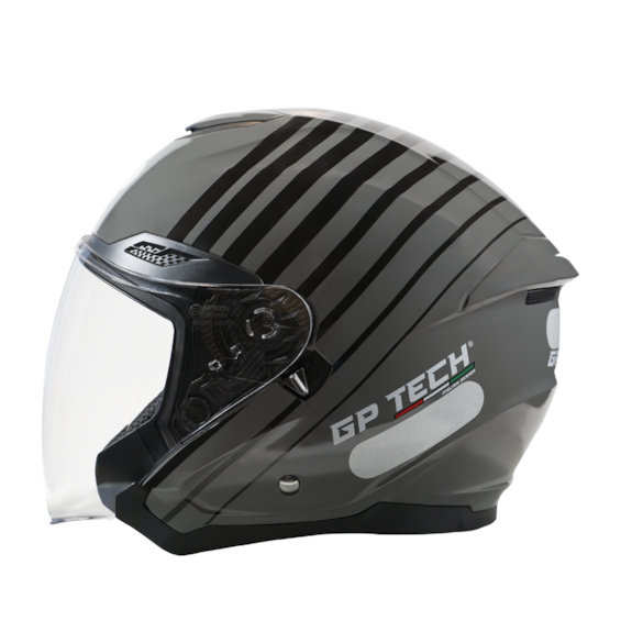 CAPACETE GP TECH OPEN OF669 RANGE TITANIUM