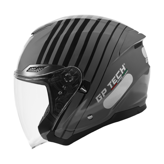 CAPACETE GP TECH OPEN OF669 RANGE TITANIUM ABERTO