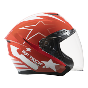 CAPACETE GP TECH OPEN OF669 USA ABERTO