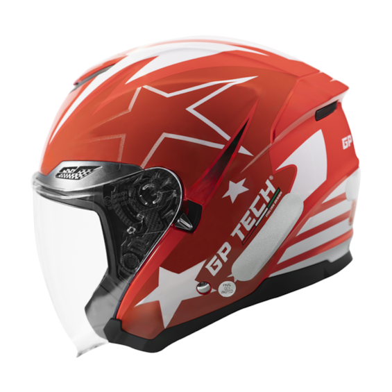 CAPACETE GP TECH OPEN OF669 USA ABERTO