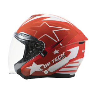 CAPACETE GP TECH OPEN OF669 USA ABERTO