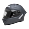 CAPACETE GP TECH PILOT MONO FOSCO CINZA ESCURO