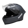 CAPACETE GP TECH PILOT MONO FOSCO CINZA ESCURO