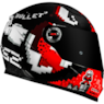 CAPACETE GP TECH PILOT MONO METALIZADO