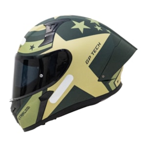 CAPACETE GP TECH SENSE STARLINE FOSCO