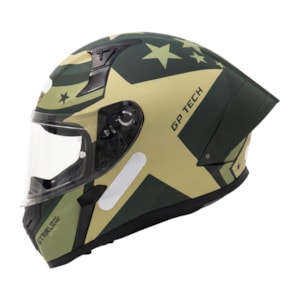 CAPACETE GP TECH SENSE STARLINE FOSCO