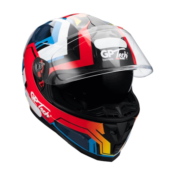 Gp Tech Garanta Máxima Proteção e Estilo com o Capacete GP TECH ULTRA Fusion V2 ...