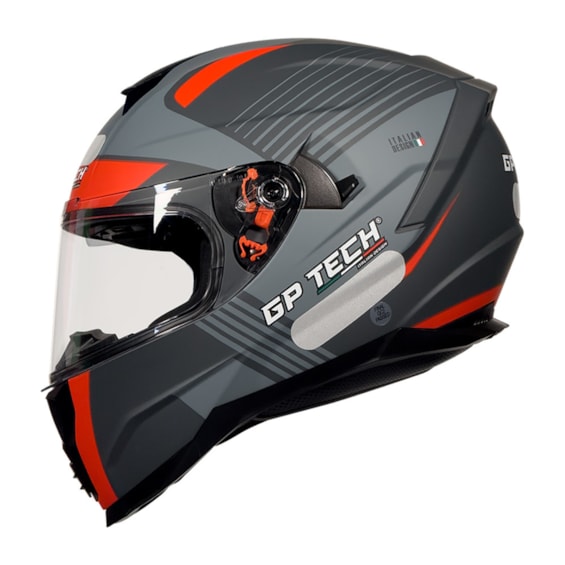 CAPACETE GP TECH ULTRA SV AIR FOSCO