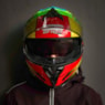 Capacete GP TECH V128 FLAG 