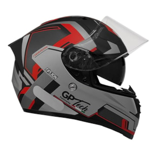 Capacete GP TECH V128 Fusion SV Fosco 