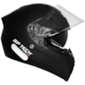 Capacete GP TECH V128 Monocolor SV Viseira Solar Fosco 