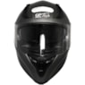 Capacete GP TECH V128 Monocolor SV Viseira Solar Titanium Fosco 