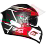 Capacete GP TECH V128 Rapid SV Viseira Solar Titanium Fosco 