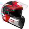 Capacete GP TECH V128 Rapid SV Viseira Solar Titanium Fosco 