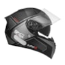 Capacete GP TECH V128 Rapid V2 Titanium SV Viseira Solar Fosco 