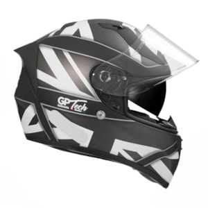 Capacete GP TECH V128 UK SV Fosco 