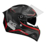 Capacete GP TECH V128 Velocity V2 SV Viseira Solar Fosco 