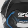 Capacete GP TECH V128 Velocity V2 SV Viseira Solar Fosco 