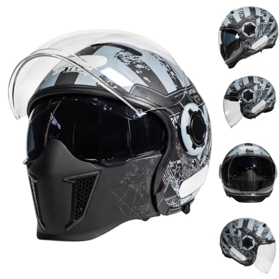 CAPACETE GP TECH ZOOM CAMUFLADO