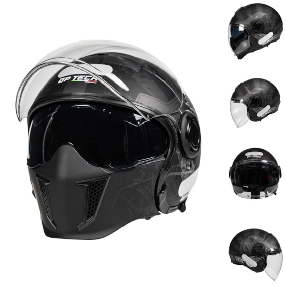 CAPACETE GP TECH ZOOM CAMUFLADO