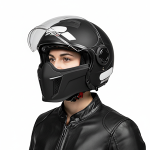 CAPACETE GP TECH ZOOM MONO FOSCO