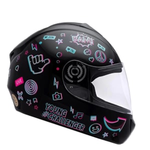 Capacete Infantil FLY F-9 Young Live 