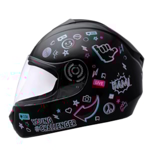 Capacete Infantil FLY F-9 Young Live 
