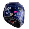 Capacete Infantil FLY F-9 Young Live 
