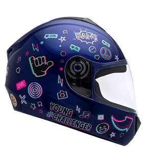 Capacete Infantil FLY F-9 Young Live 