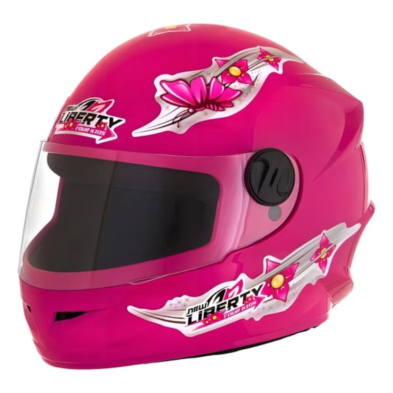 CAPACETE INFANTIL PRO TORK LIBERTY FOUR KIDS FOR GIRLS