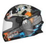 CAPACETE INFANTIL PRO TORK LIBERTY FOUR KIDS PAINT FOSCO