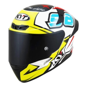 Capacete KYT TT Course 98 BOMB 