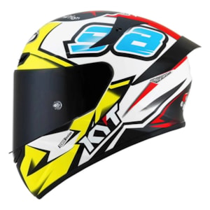 Capacete KYT TT Course 98 BOMB 