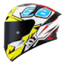 Capacete KYT TT Course 98 BOMB 
