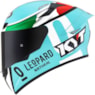 Capacete KYT TT Course Dalla Porta Replica 