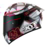 Capacete KYT TT Course Espargaro Fuxia 2018 Replica 