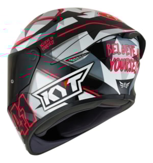 Capacete KYT TT Course Espargaro Fuxia 2018 Replica 