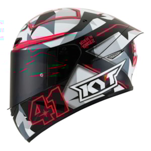 Capacete KYT TT Course Espargaro Fuxia 2018 Replica 