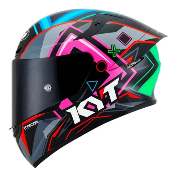 Capacete KYT TT Course Ratthapark PLAY Replica 