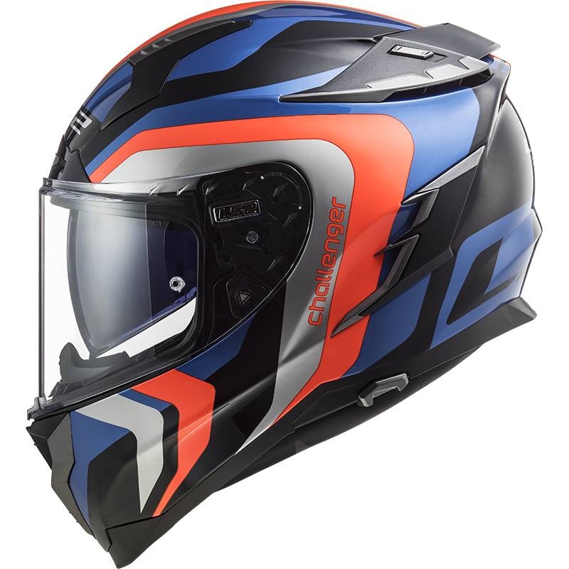 CAPACETE LS2 FF327 CHALLENGER GALACTIC - Paulinho Motos