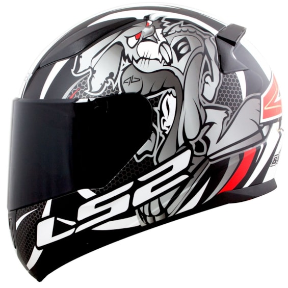 Capacete LS2 FF353 Rapid ALEX Barros Fosco 