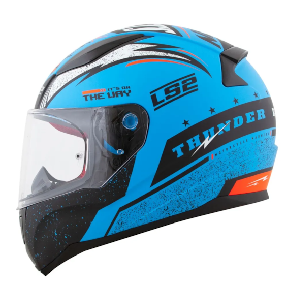 Capacete LS2 FF353 Rapid Thunder Fosco 