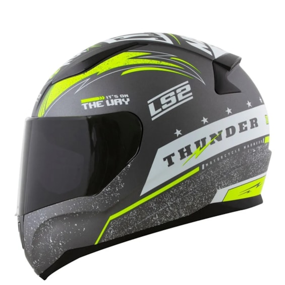 Capacete LS2 FF353 Rapid Thunder Fosco 