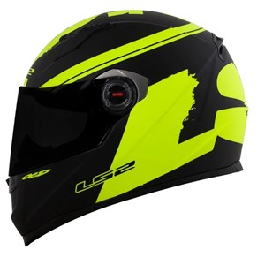 Capacete LS2 FF358 Fluo HIGH Visibility Fosco