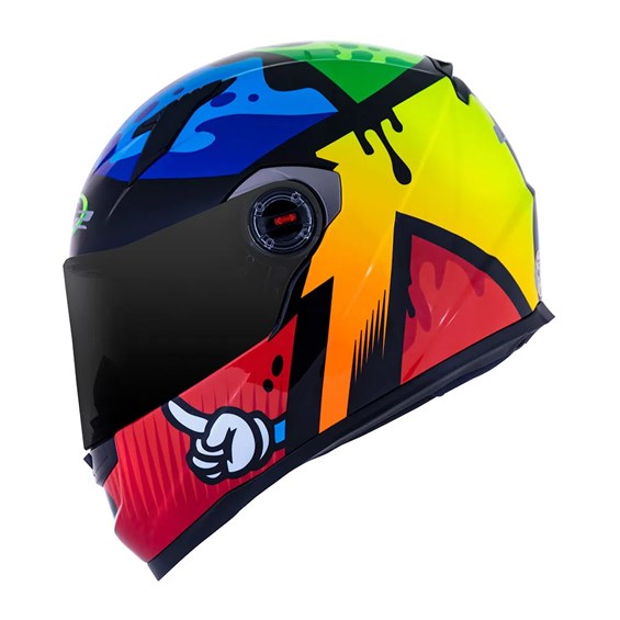 Capacete LS2 FF358 Masterpiece HIGH Vision