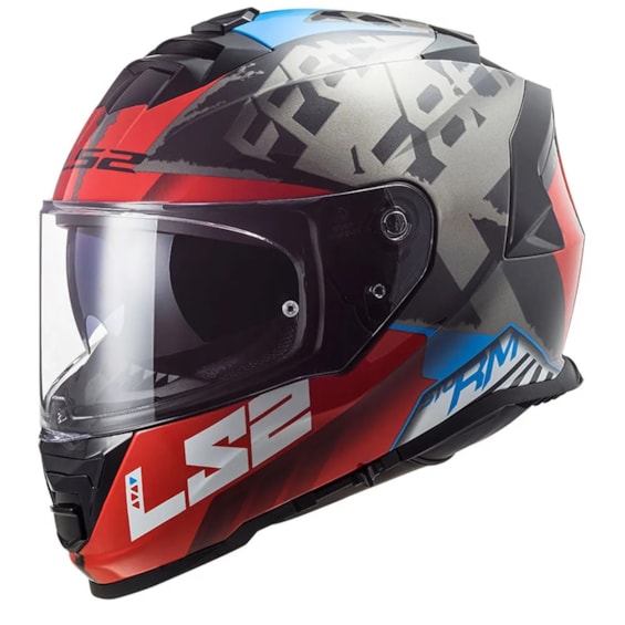 Capacete LS2 FF800 STORM Sprinter Titanium 