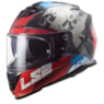 Capacete LS2 FF800 STORM Sprinter Titanium 