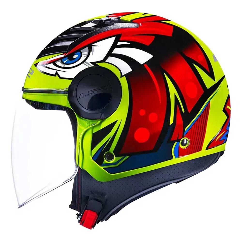 Happy☆ CAPACETE LS2 OF562 AIRFLOW HAPPY DREAMS - Paulinho Motos