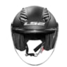 CAPACETE LS2 OF616 S AIRFLOW II MONO FOSCO